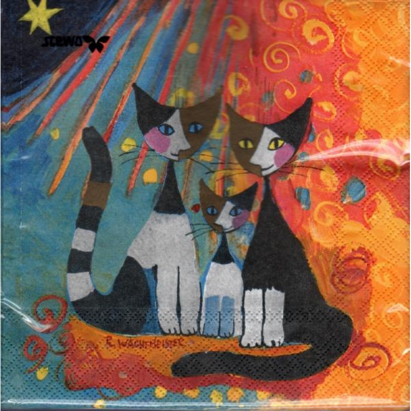 Katzen Rosina Wachtmeister versch. Designs und Größe, 2,6