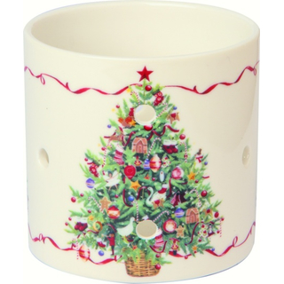 Weihnachtsbaum Porzellan Teelicht Halter