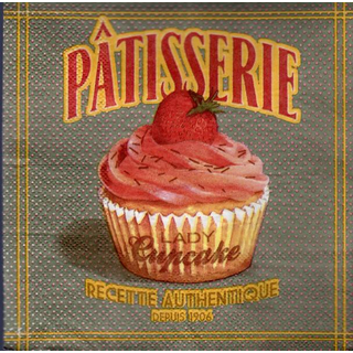 Patisserie Muffin Cupcake  33 x 33 cm