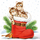 Kitties Katze Stiefel Mtze Weihnachten Christmas Dressed