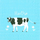Kuh Martha & Gertrude blau grn rot 33 oder 25er Servietten