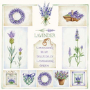 Lavendel  Lavenders 33x33 cm