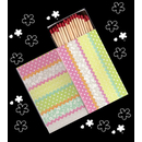 45 Stck Kaminhlzer Streichhlzer Pastel Pattern Paper+ Design