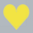 Yellow Heart 33er oder 25er 