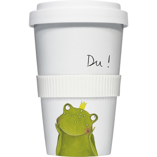 Coffee to go Becher Mug Du Frosch