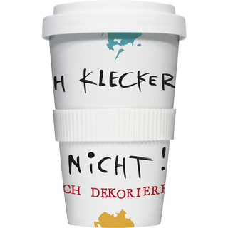 Coffee to go Becher Ich kleckere nicht