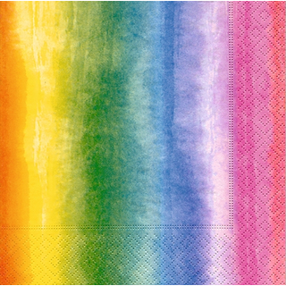 Colour flow Regenbogen Farben bunt Streifen Batik Optik  33er