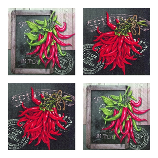 Fresh Chili Servietten