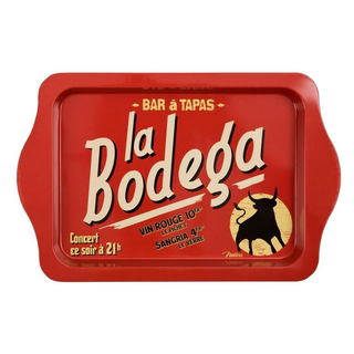 Bodega Metall Snack Tablett