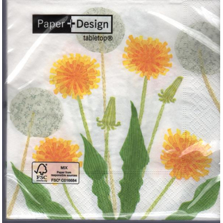 Pusteblume Lwenzahn Blume Pretty dandelions 33 x 33 cm