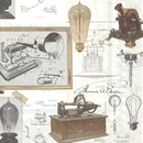 Thomas A. Edison Servietten 33er