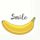 Smile Banane Servietten 33er