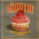 Patisserie Muffin Cupcake  33 x 33 cm