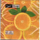 Orangen Frische Fresh orange  33 x 33 cm