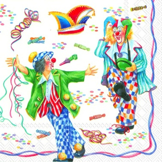 Karneval Fastnacht Kostm Fest Costume Party  33 x 33 cm