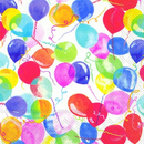 Luftballon bunt  Party 99 Balloons Servietten 