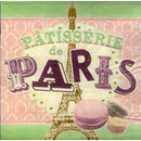 Patisserie Paris Eiffelturm Patisse  33 x 33 cm