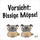 Hund Mops  Putzis Display Putztuch fr Handy Smartphone Tablet ebook reader versch. Motive