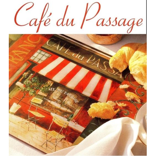 Caf du Passage Handled Tablett small