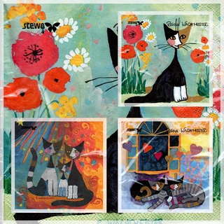 Katzen  Rosina Wachtmeister versch. Designs und Gre