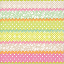 Ornamente Pastel Pattern  33er oder 25er 