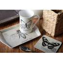  3 tlg Set Schmetterling Biene Vintage Bugs Tasse...