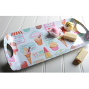 Retro Treats Handled Tablett small