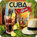 Cuba Libre 1 tlg.  Untersetzer 