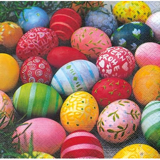 Colourful Eggs  Ostern 33er 