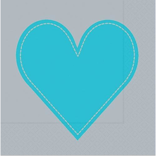 Turquoise Heart 33er oder 25er 