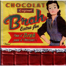 Chocolat Schokolade Brah  33 x 33 cm