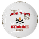 Porzellan Speiseteller License To Grill